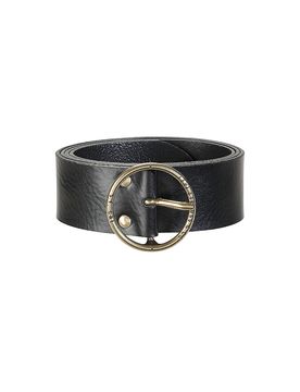 Cintura in pelle ATHENA CAVIAR TRICOT nero 80