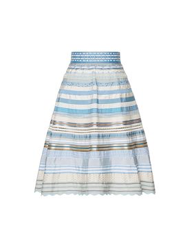 Gonna a fasce CLASSIC RIBBON azzurro XS