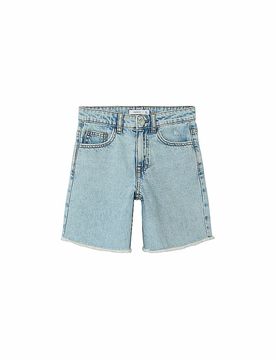 Shorts da bambina NKFBELLA azzurro 122