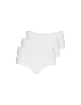 Slip a vita alta 3 pz. COSY bianco bianco 44