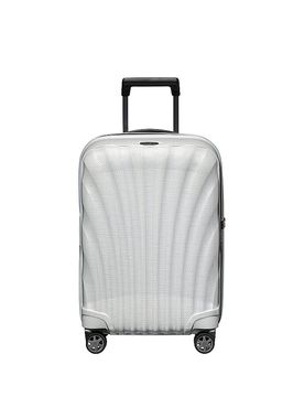 Trolley da cabina 55cm espandibile C-LITE Bianco sporco bianco