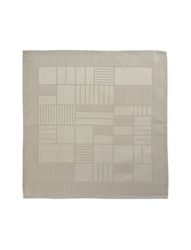Tavola Lexie Damascata 145x190cm Moonbeam cammello