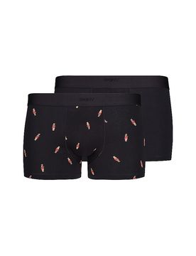 Pantaloni confezione da 2 COTTON MULTIPACK selezione schiaccianoci nero XXL