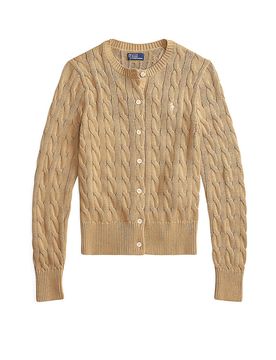 Cardigan slim fit cammello L