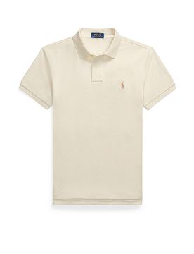 Polo slim fit crema S