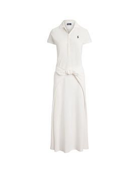 Ralph Lauren Midikleid bianco M