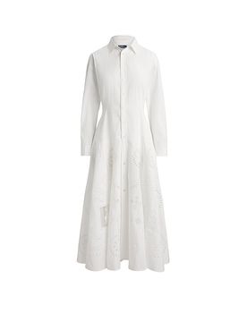 Ralph Lauren Mididress bianco 40