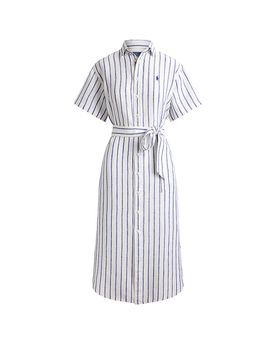 Ralph Lauren Mididress bianco 38