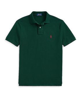 Polo Custom Slim Fit verde scuro XXL