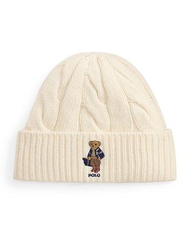 Ralph Lauren Mütze - Haube crema