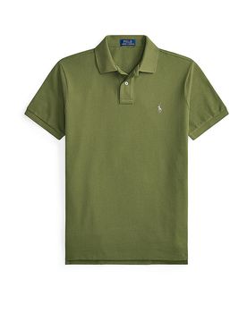 Polo Custom Slim Fit oliva XXL