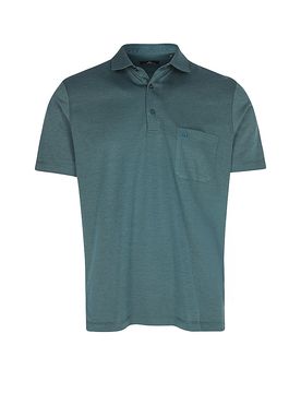 Ragman Polo verde scuro XXXL