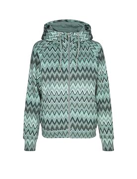 Nome prodotto: Sweatjacke FLLAWIA PRINT verde chiaro M