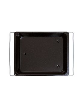 Teglia da forno in smalto MULTIFLEX HOCH 408-22 nero