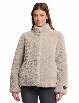 Giacca effetto pelliccia KION beige 46