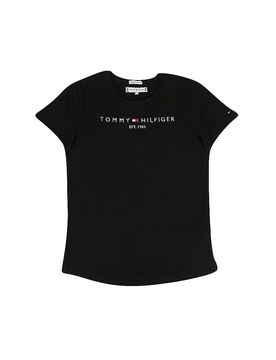 T-shirt ESSENTIAL da ragazza nero 176