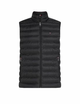 Gilet trapuntato nero L