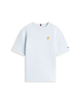 T-shirt da ragazzo azzurro 116