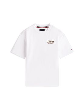 T-shirt da ragazzo bianco 140
