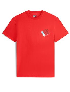 Tommy Jeans T-shirt rosso XS