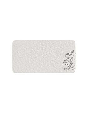 Piatto da portata 35x18 cm MANUFACTURE-MICKEY MOUSE Bianco bianco