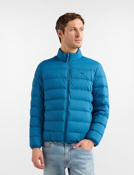 Harmont&Blaine - Giubbino ultralight in piuma, Uomo, Blu Chiaro, Taglia: 3XL