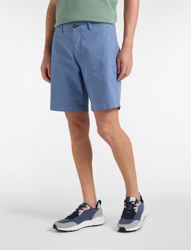 Harmont&Blaine - Bermuda Chino Uomo Micro Stampa, Uomo, Blu chiaro, Taglia: 48