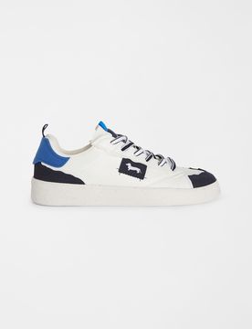 Harmont&Blaine - Eco Rock Low top, Uomo, Blu/Bianco, Taglia: 41