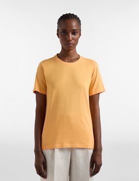 Harmont&Blaine - T-Shirt Donna in Cotone, Donna, Arancio, Taglia: M