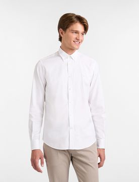 Harmont&Blaine - Camicia Essentials In Cotone Tinta Unita, Bianco, Taglia: 6XL