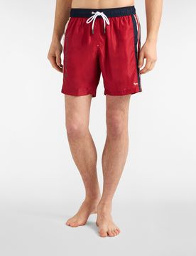 Harmont&Blaine - Boxer Mare Uomo Stampa Logo, Uomo, Rosso, Taglia: XXL