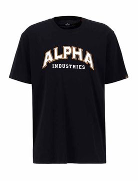 Industries College Tee Black XL Herren