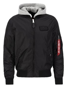 Industries MA-1 TT Hood Jacket Black 2XL Herren