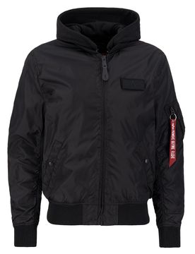 Industries MA-1 TT Hood Jacket Black XXL Herren