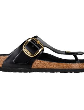 Gizeh Big Buckle High Shine Black 38 Damen