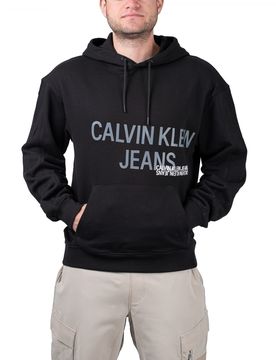 Urban Back Graphic Hoodie Ck Black S Herren