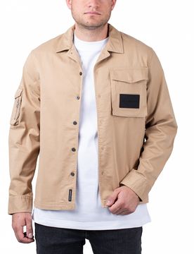 Utility Overshirt Travertine S Herren
