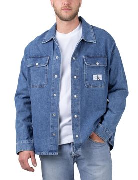 Boxy Loose Shirt Denim Medium XL Herren
