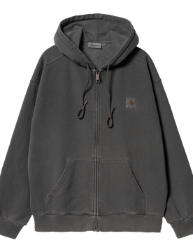 Hooded Nelson Jacket Black / Garment Dyed S Herren