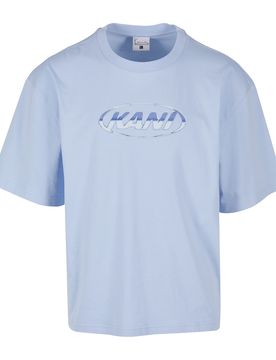 Woven Signature Chrome Logo Tee Light Blue L Herren