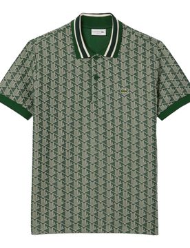 Classic Fit Monogramm Polo Green S Herren