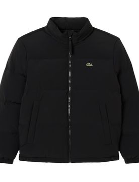 Water Repellent Hooded Jacket Black L/XL Herren