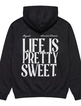 Mogarraz Oversized Raglan Hoodie Washed Black XS Damen