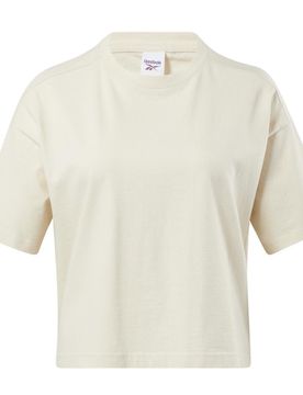 Classics Natural Dye Cropped Tee Non Dyed M Damen