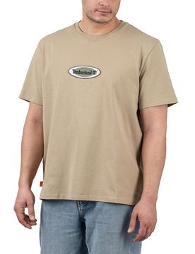 Heavyweight Oval Logo Tee Lemon Pepper L Herren