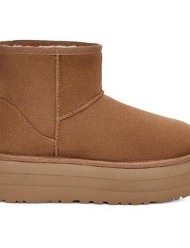 Classic Mini Platform Chestnut 40 Damen