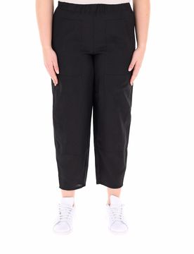 JURERE Pantalone in viscosa NERO M