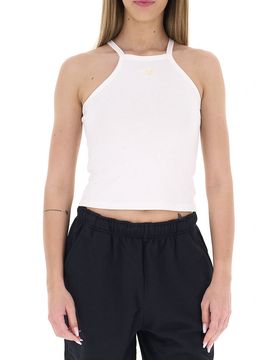 Top in cotone BIANCO XS