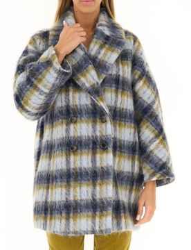 Cappotto doppiopetto CELESTE 40