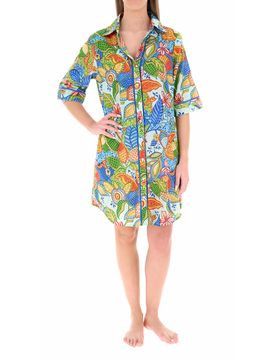 Abito copricostume caftano MULTICOLOR L
